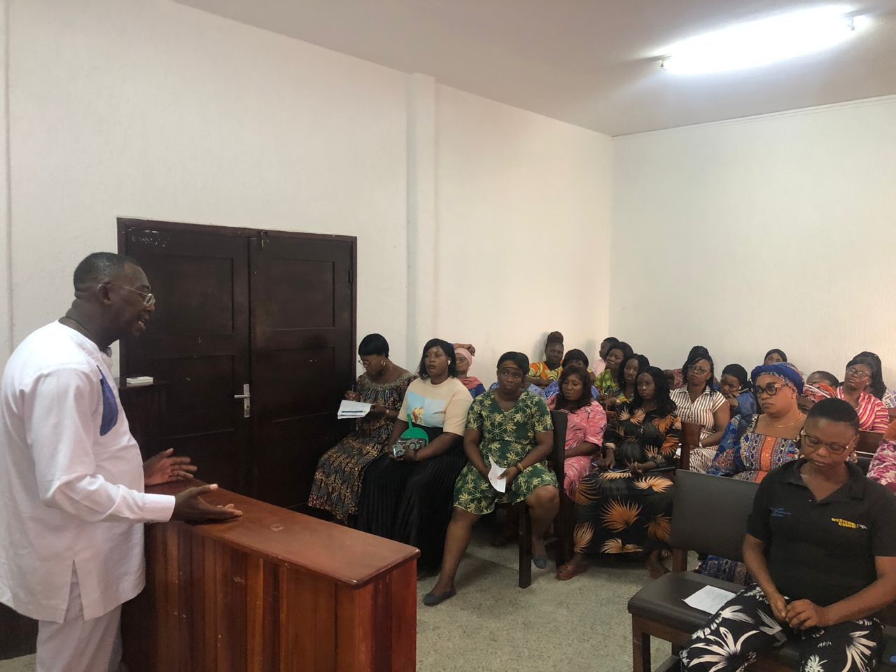 sensibilisation sur le cancer du sein et du col de l’utérus 